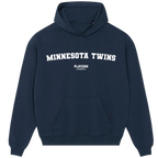 Minnesota Twins Players Couture Men's Casual Hoodie Navy
