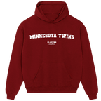 Minnesota Twins Players Couture Men's Casual Hoodie Red