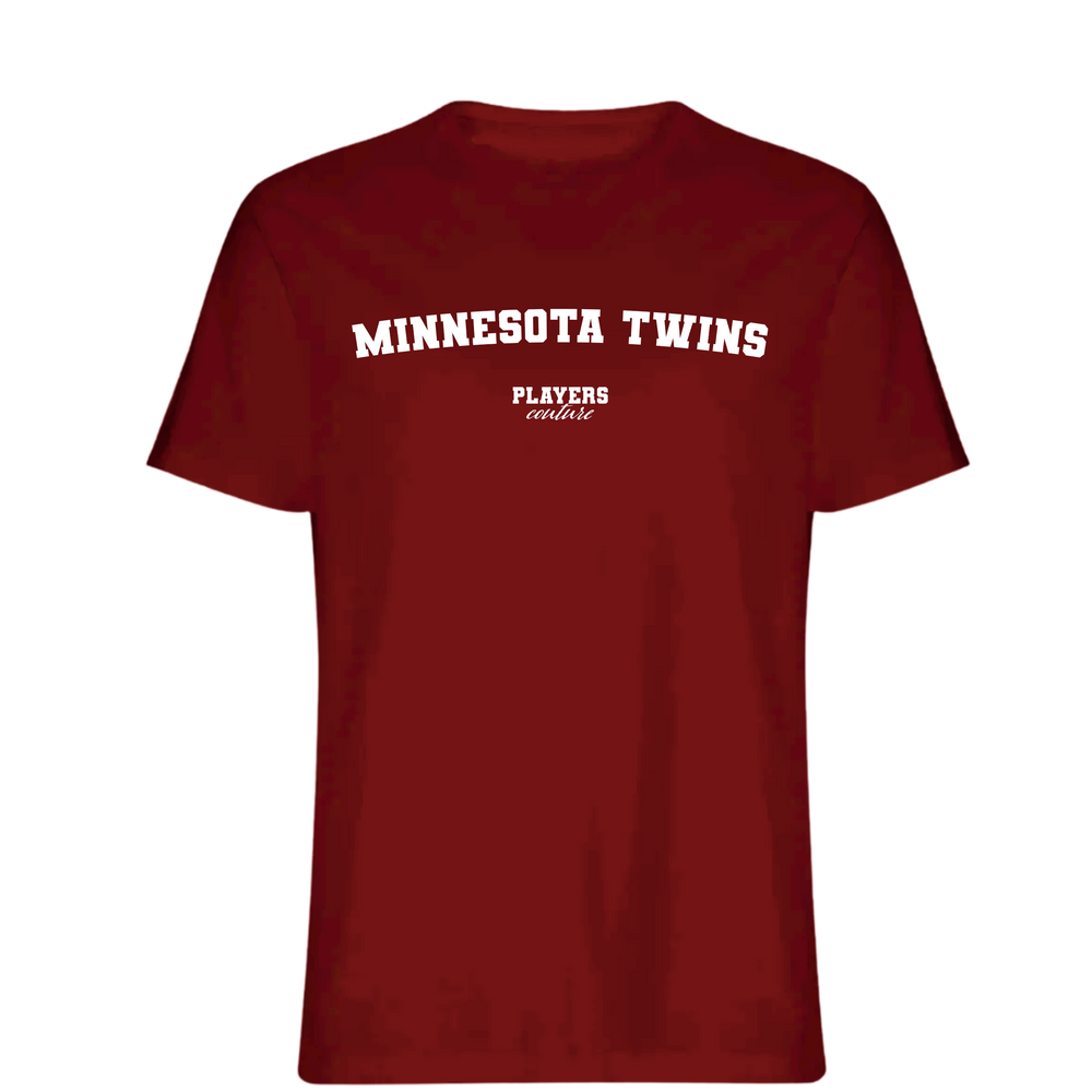 Minnesota Twins Players Couture Mens T-Shirt Red