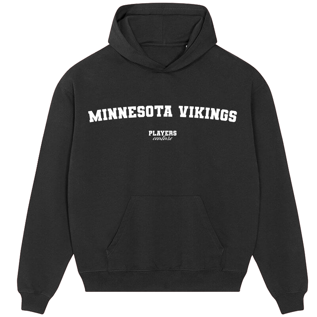 Minnesota Vikings Players Couture Men's Casual Hoodie Black