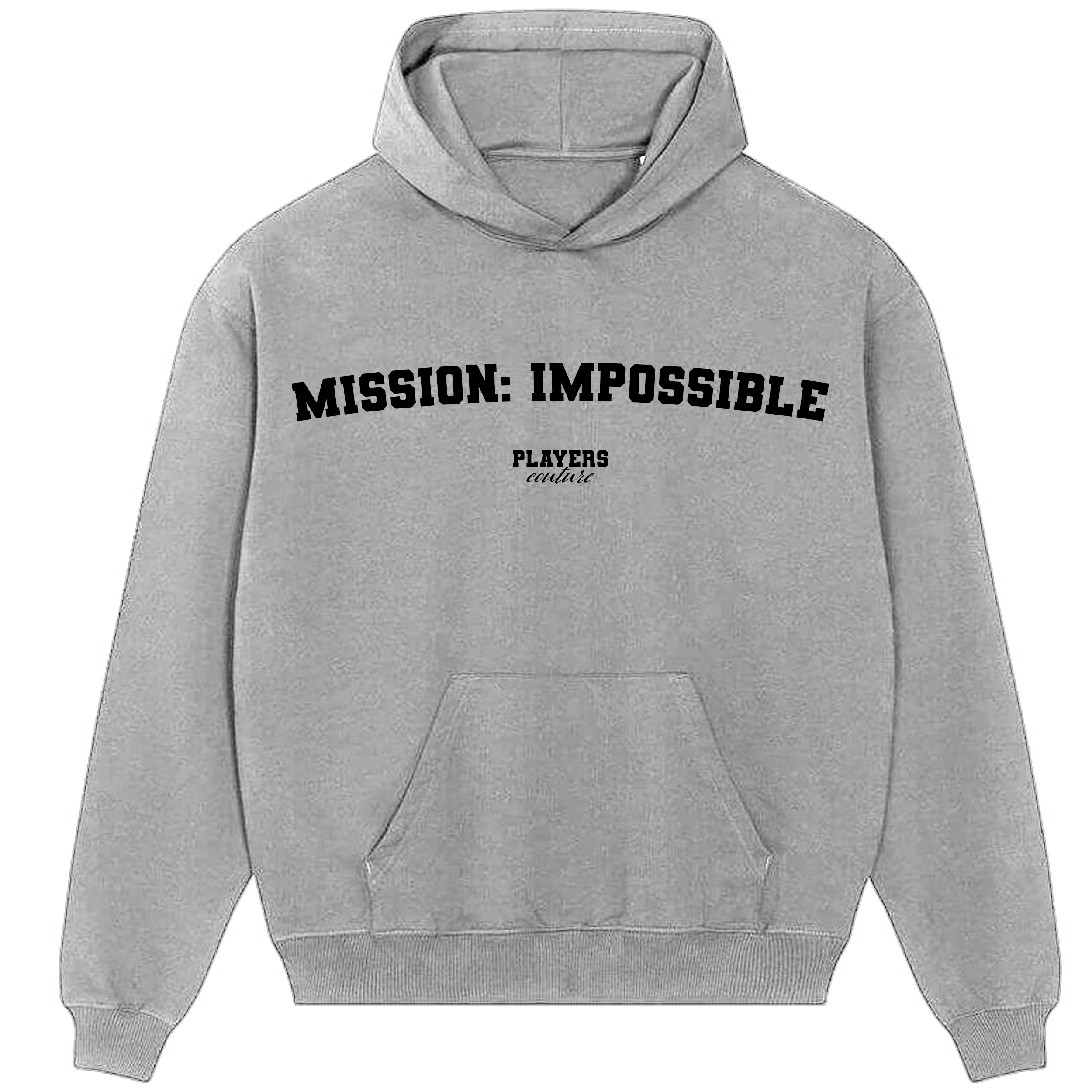 Mission: Impossible Players Couture Men's Casual Hoodie Gray