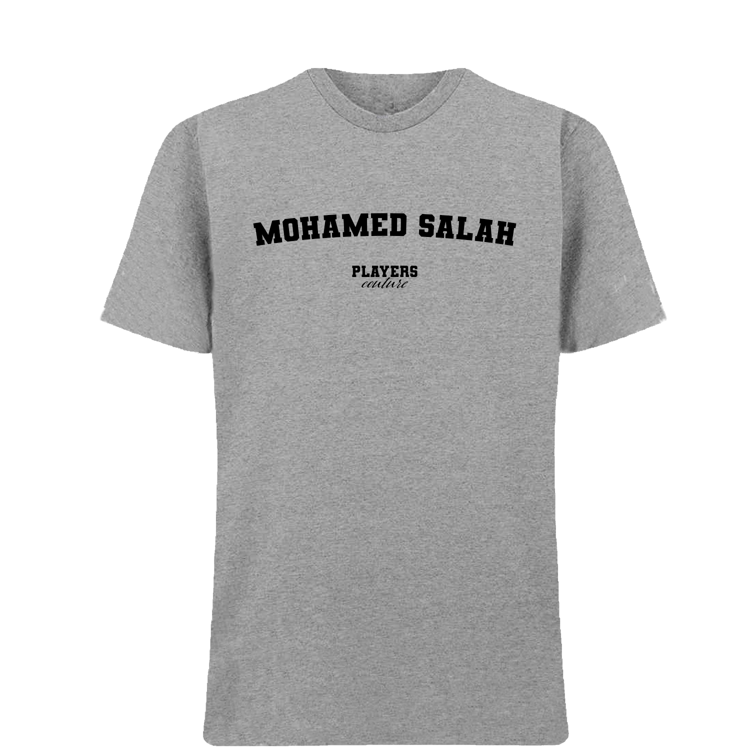 Mohamed Salah Players Couture Mens T-Shirt Gray