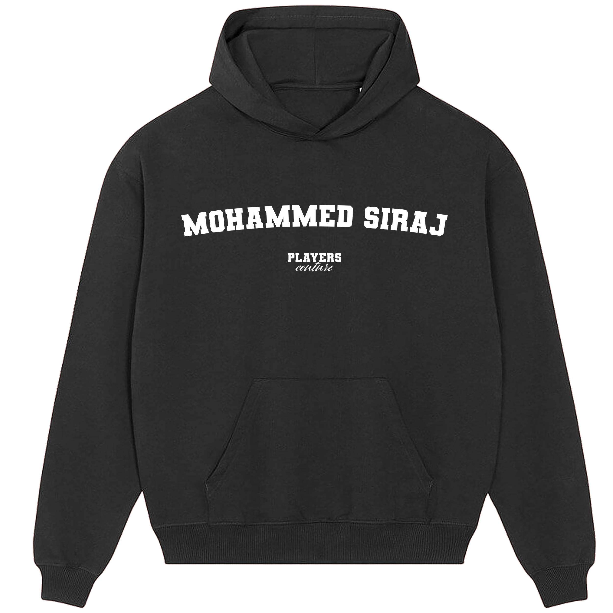 Mohammed Siraj Players Couture Men's Casual Hoodie Black
