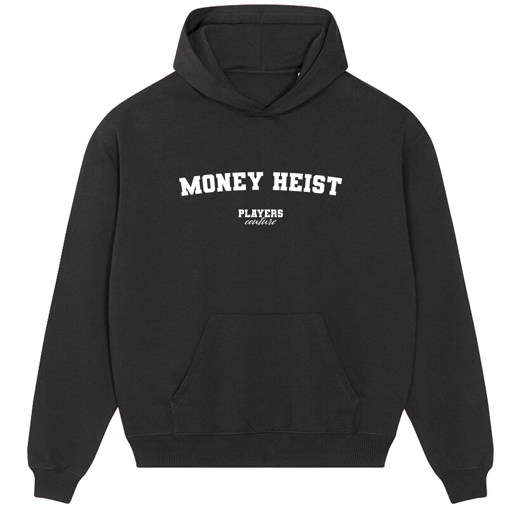 Money Heist Players Couture Men's Casual Hoodie Black