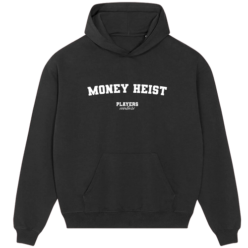 Money Heist Players Couture Men's Casual Hoodie Black