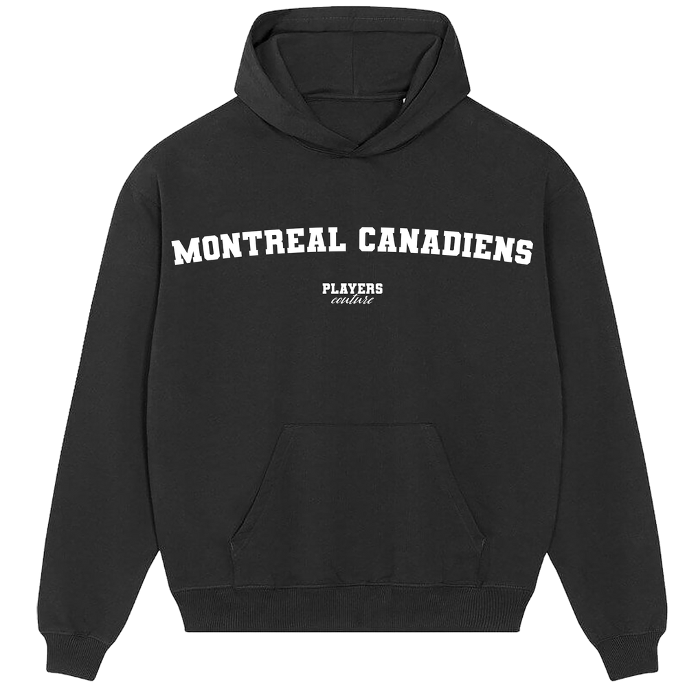 Montreal Canadiens Players Couture Men's Casual Hoodie Black