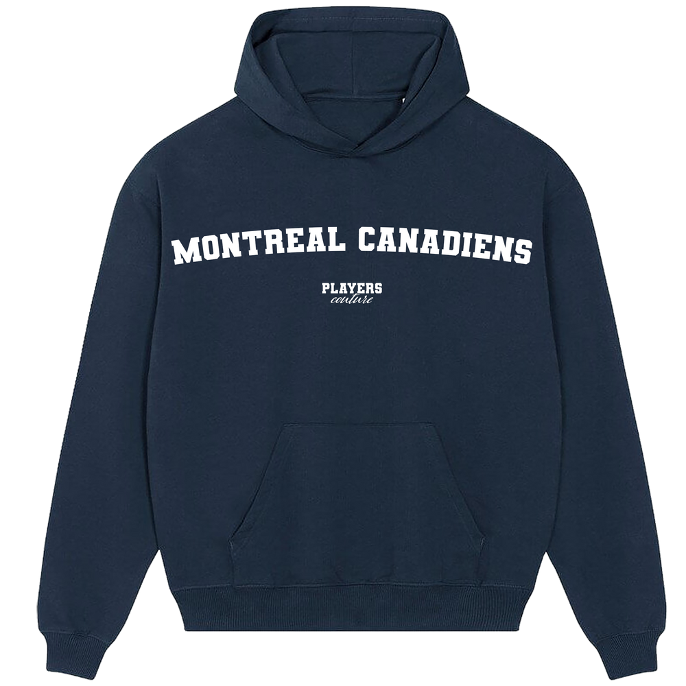 Montreal Canadiens Players Couture Men's Casual Hoodie Navy