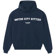 Motor City Kitties Players Couture Men's Casual Hoodie Navy