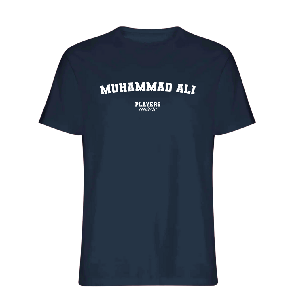 Muhammad Ali Players Couture Mens T-Shirt Navy