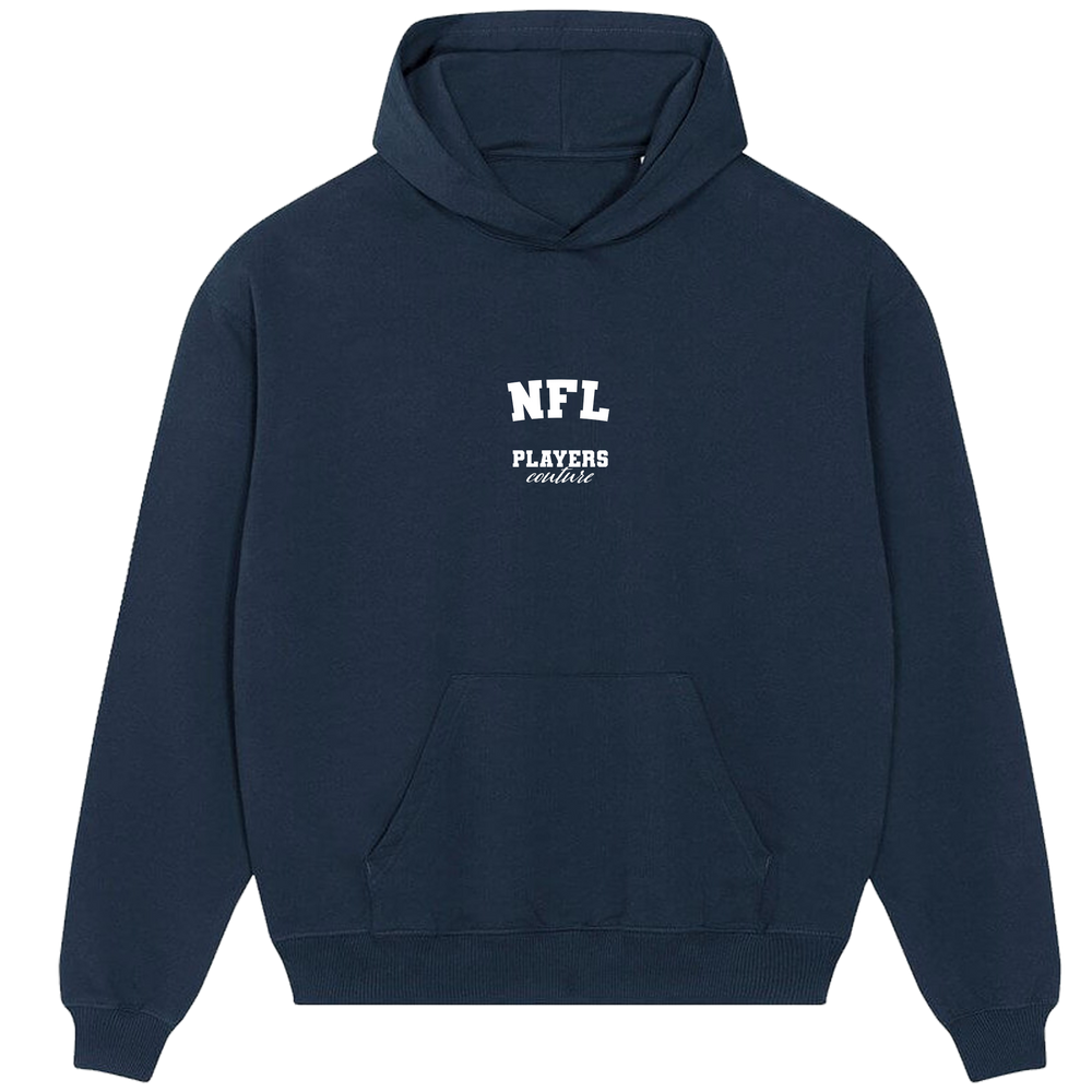 NFL Players Couture Men's Casual Hoodie Navy