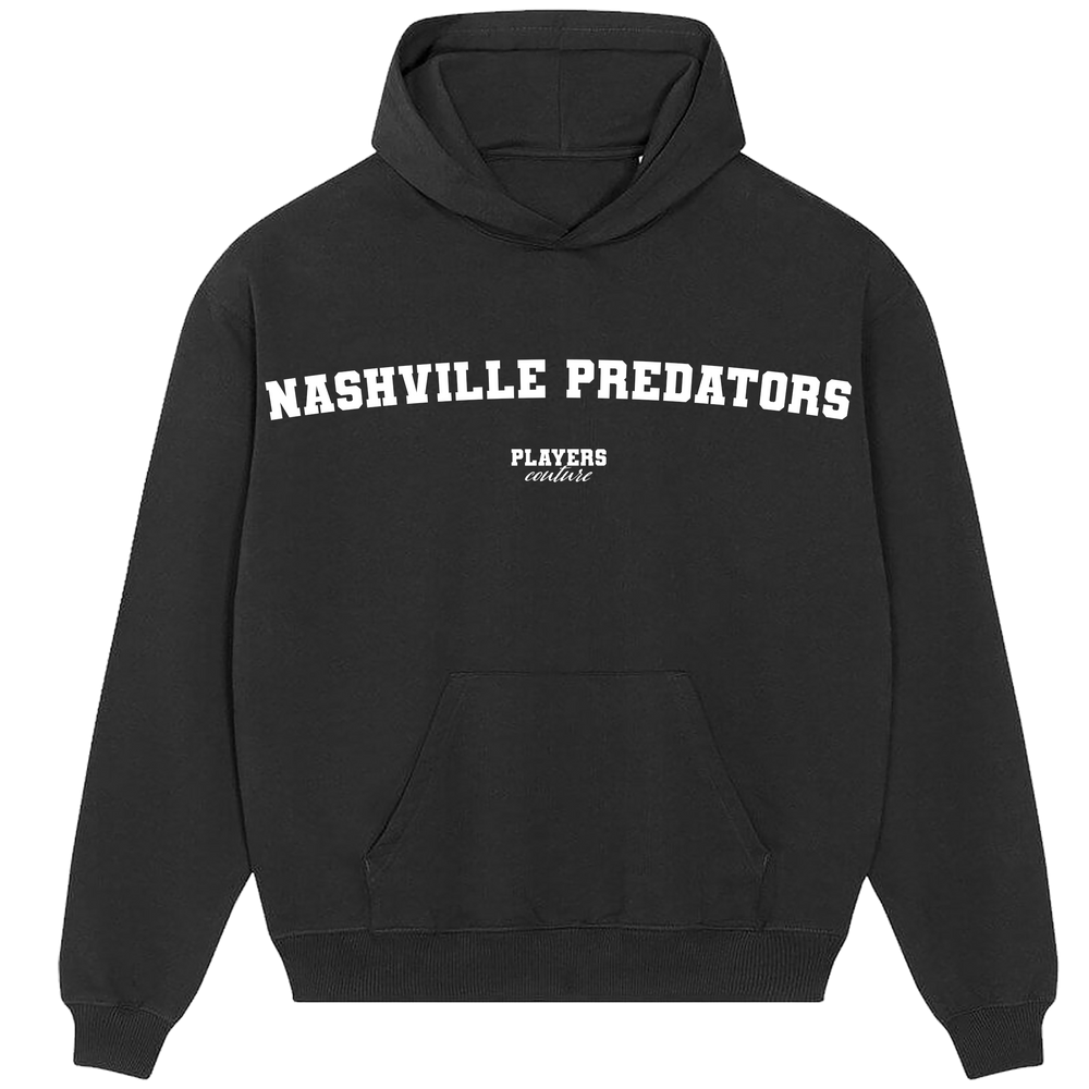 Nashville Predators Players Couture Men's Casual Hoodie Black