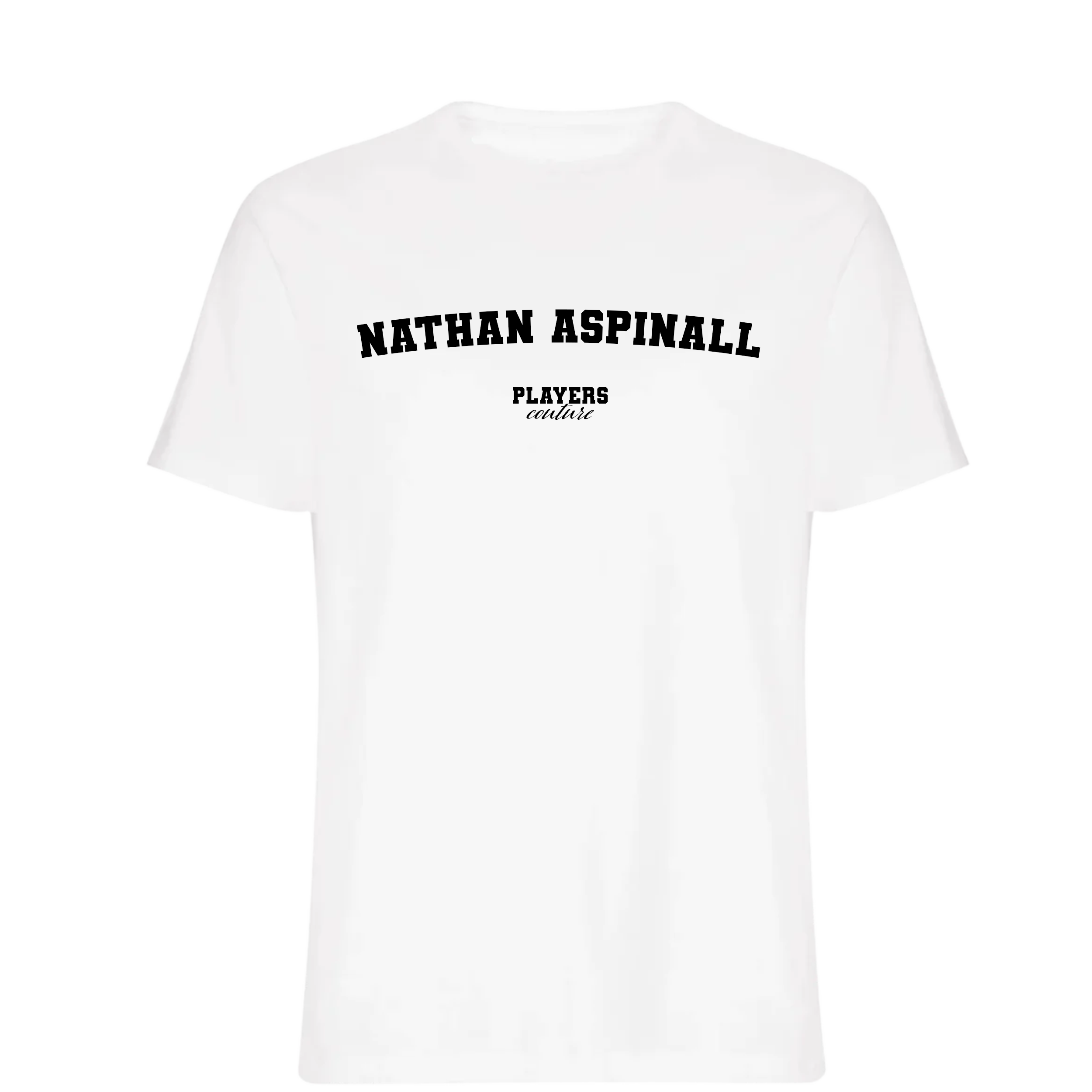 Nathan Aspinall Players Couture Men's T-Shirt White