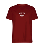Ne-Yo t-shirt – red men's t-shirt with white Ne-Yo letters and Players Couture logo on the chest