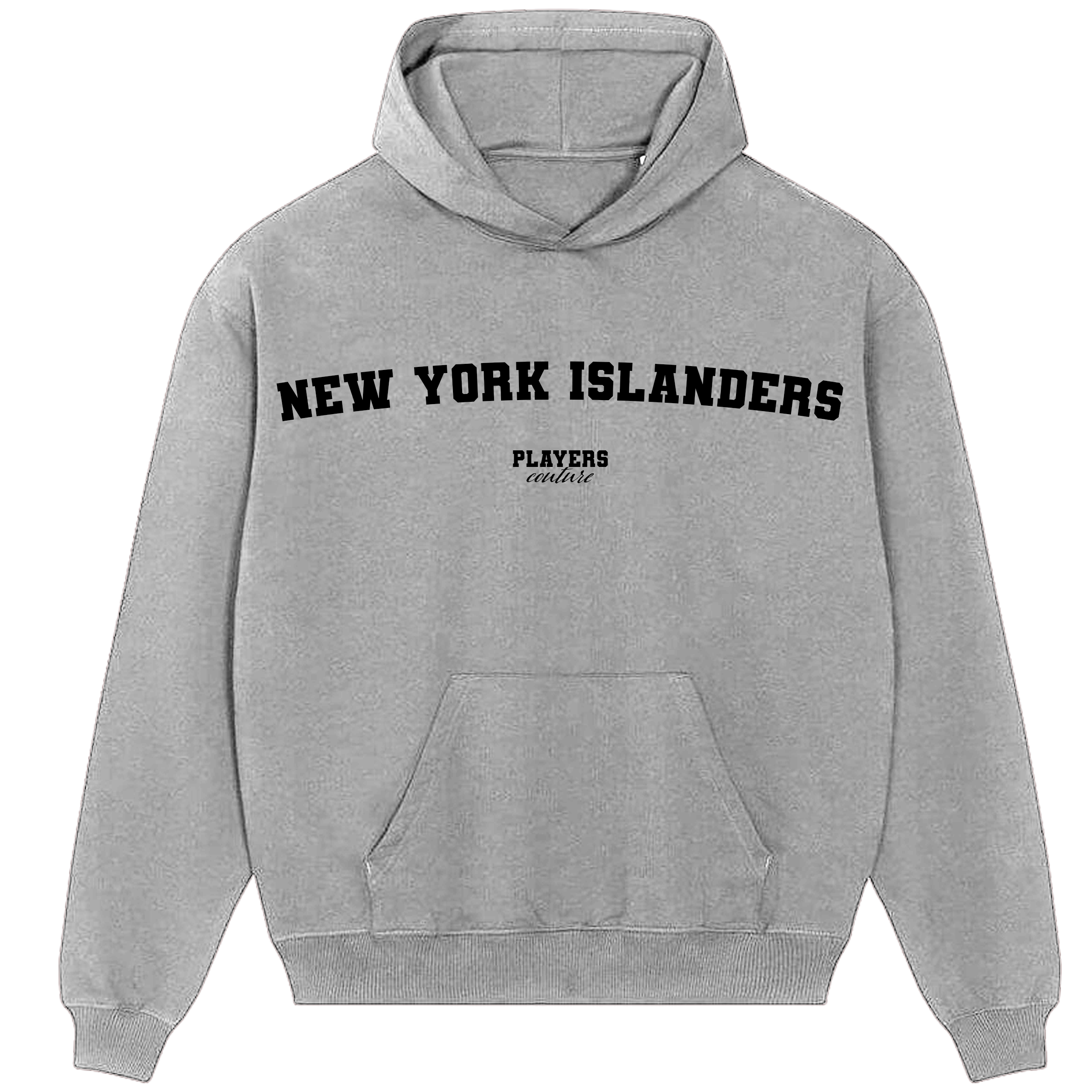 New York Islanders Players Couture Men's Casual Hoodie Gray