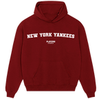 New York Yankees Players Couture Men's Casual Hoodie Red