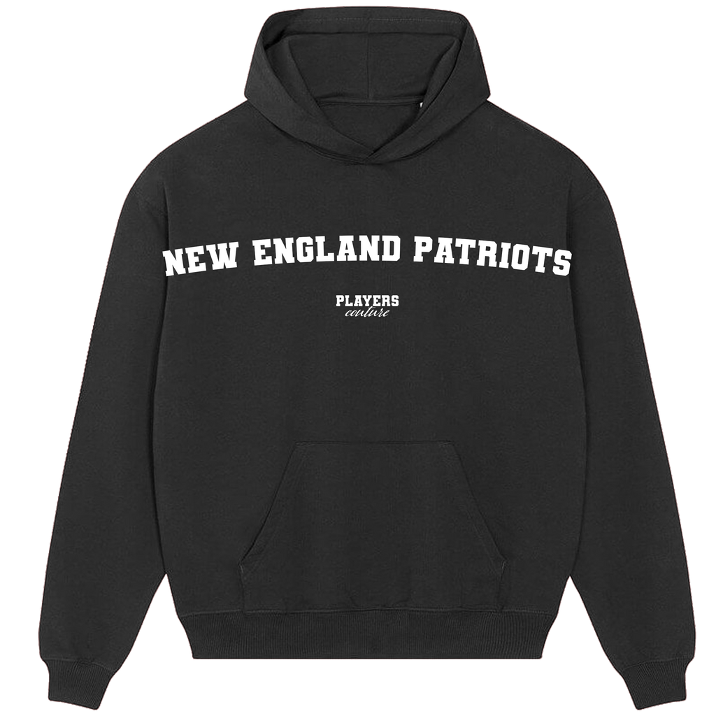 New England Patriots Players Couture Men's Casual Hoodie Black