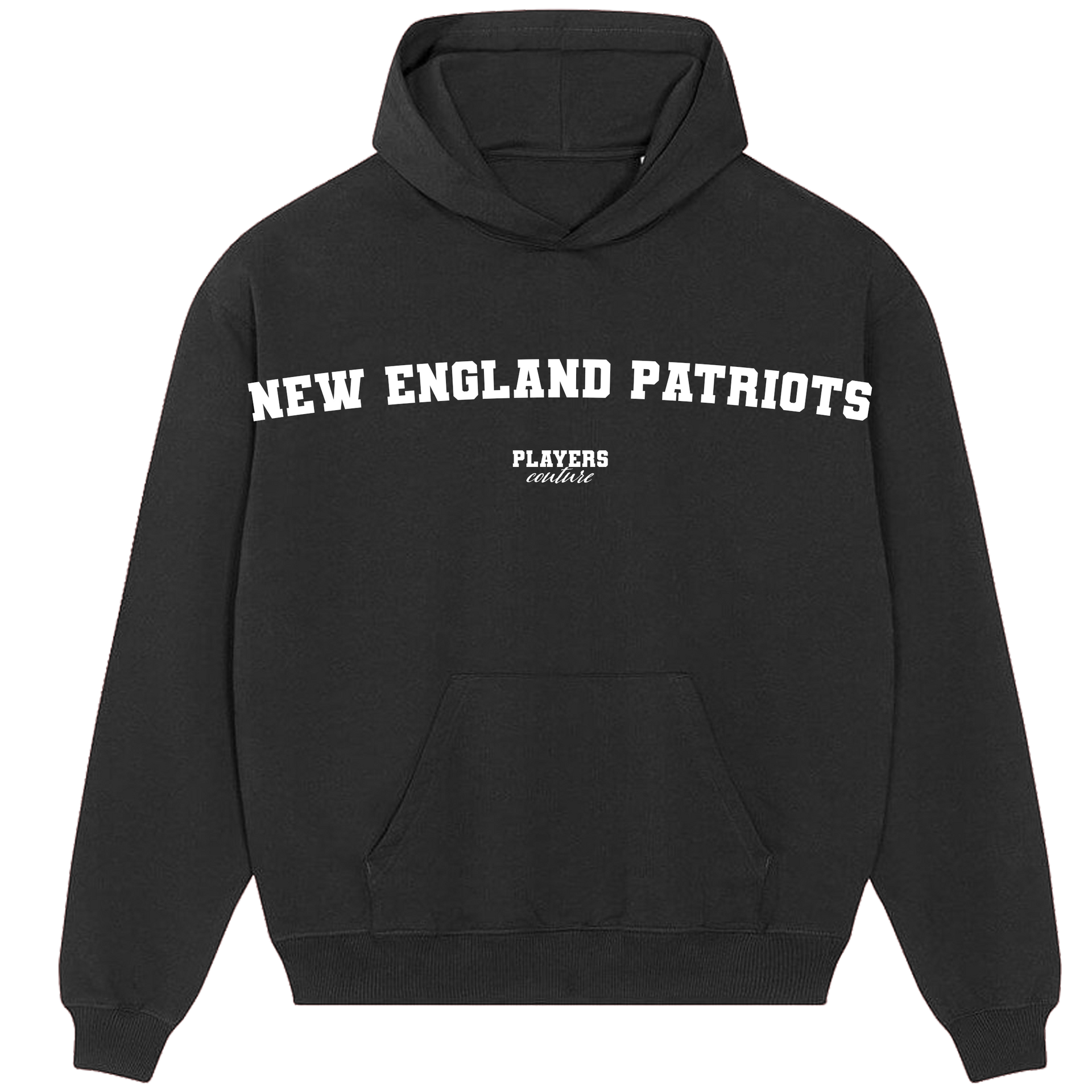 New England Patriots Players Couture Men's Casual Hoodie Black