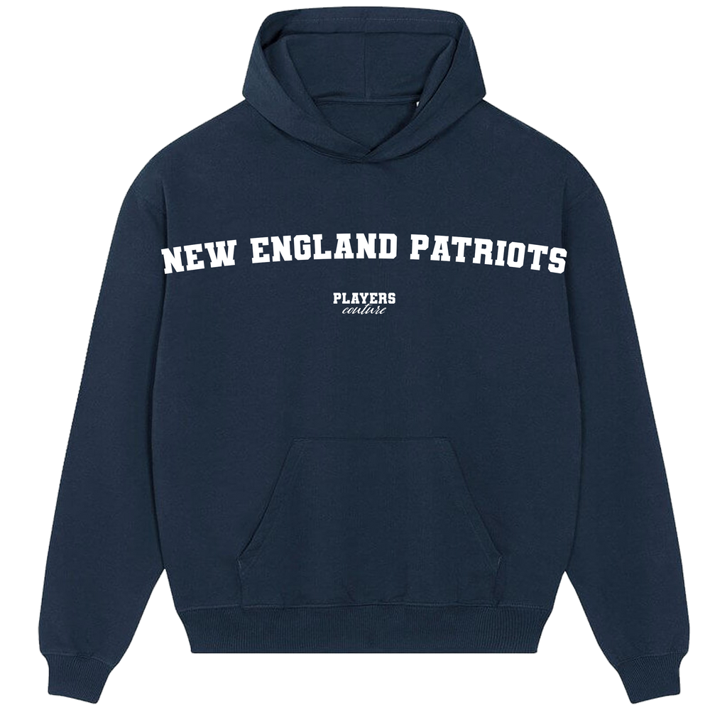New England Patriots Players Couture Men's Casual Hoodie Navy