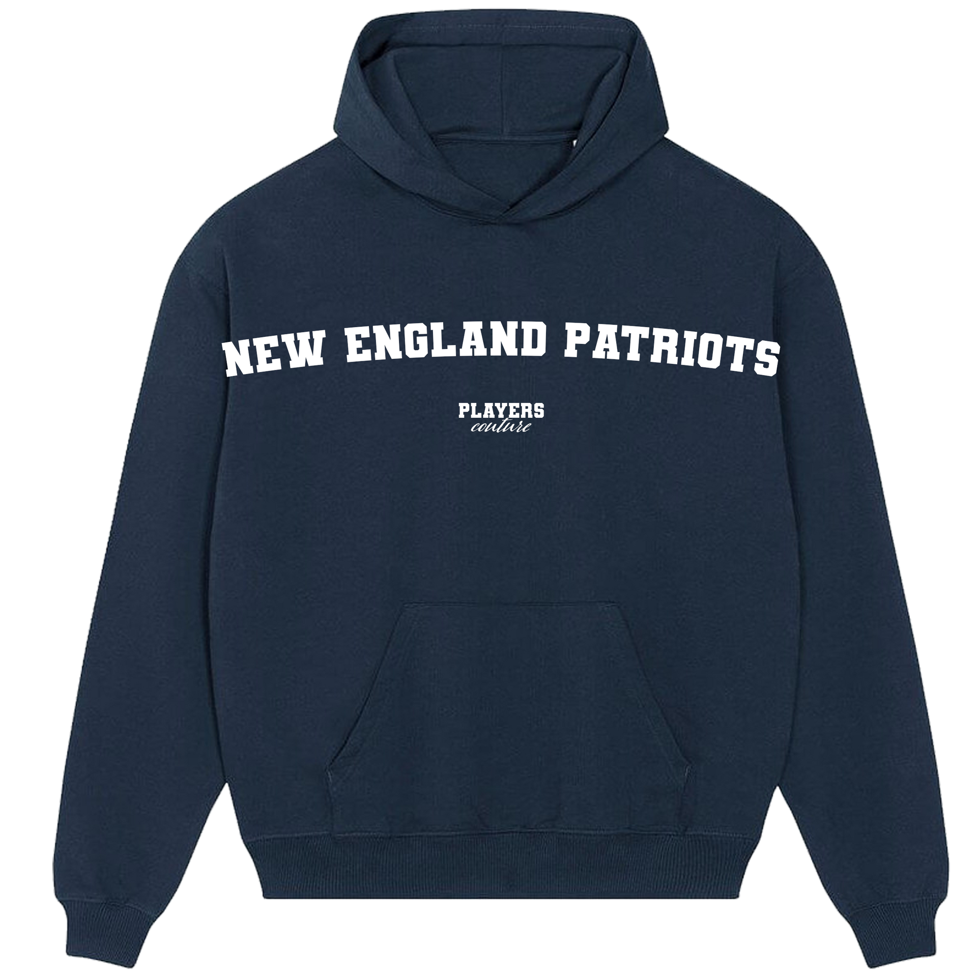 New England Patriots Players Couture Men's Casual Hoodie Navy