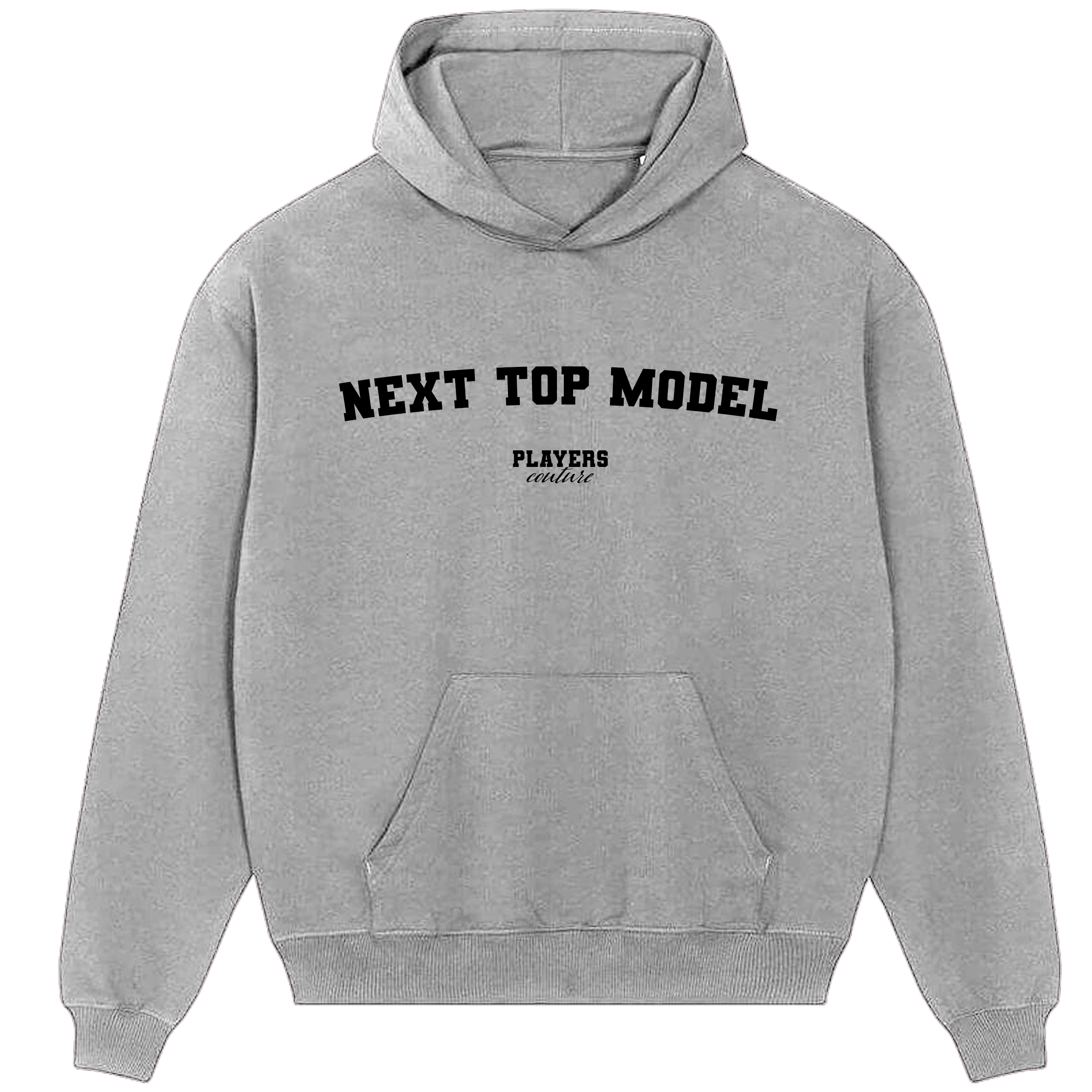 Next Top Model Players Couture Men's Casual Hoodie Gray