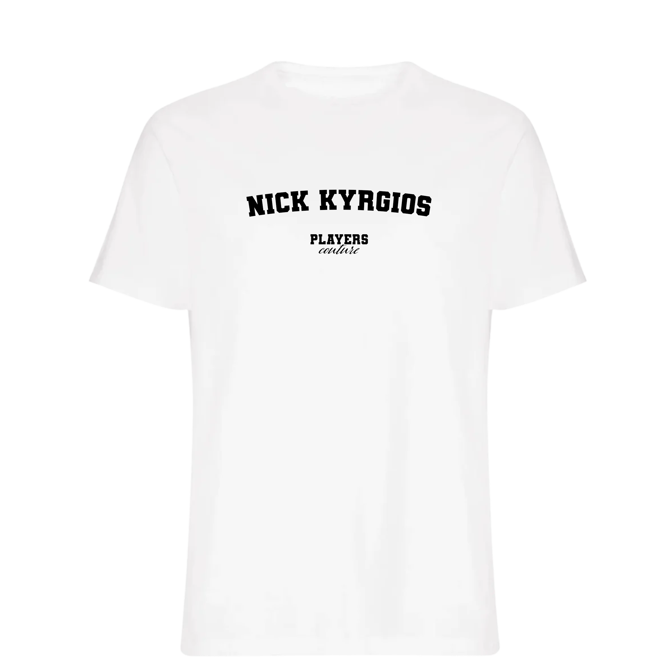 Nick Kyrgios Players Couture Mens T-Shirt White