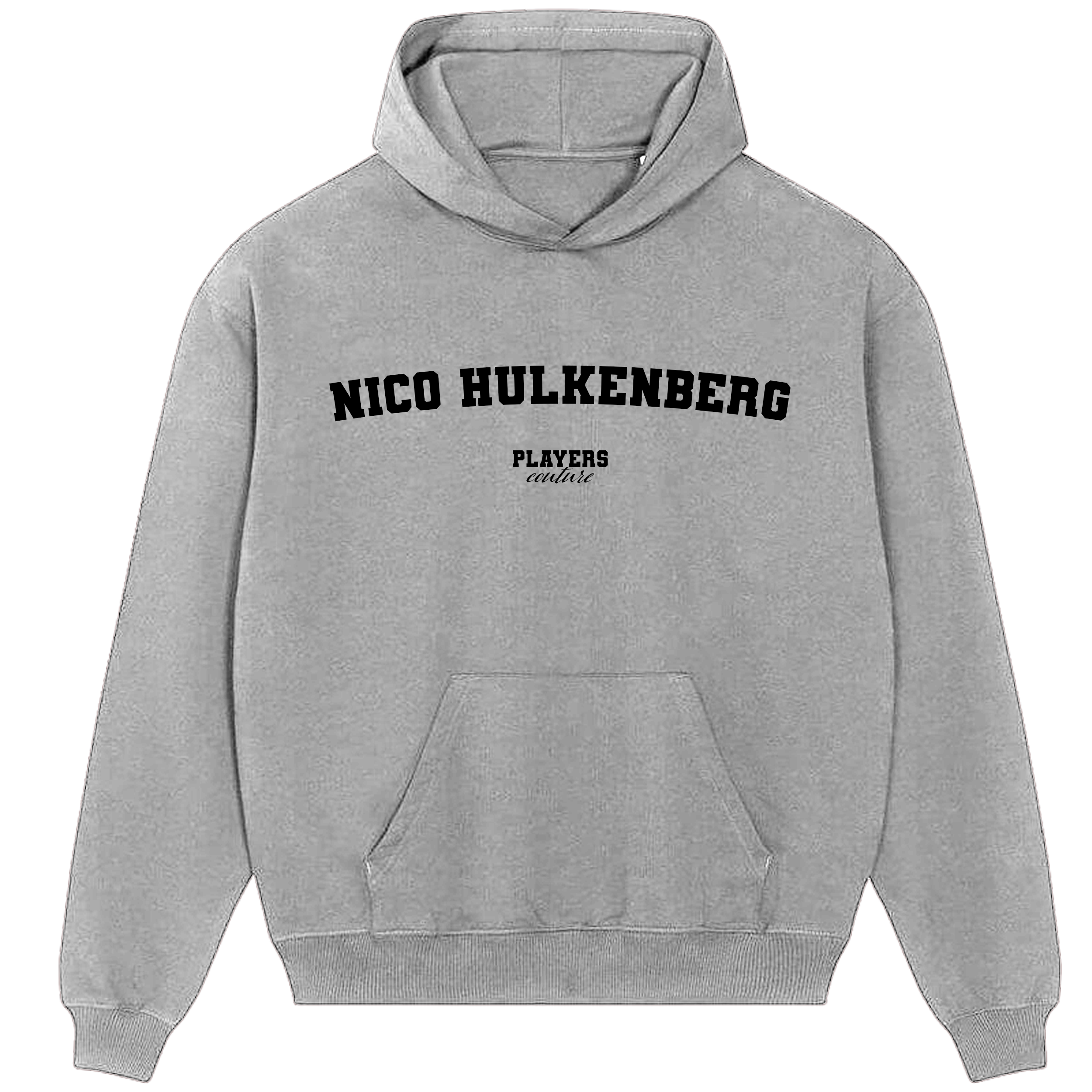 Nico Hulkenberg Players Couture Men's Casual Hoodie Gray