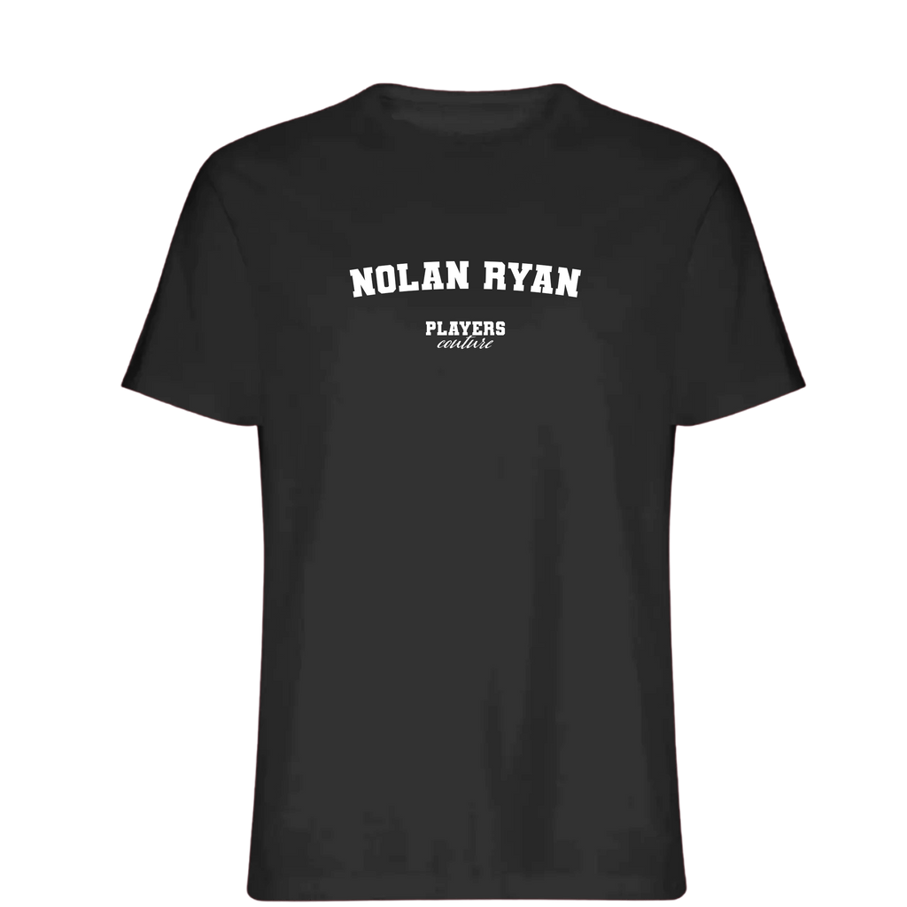 Nolan Ryan Players Couture Mens T-Shirt Black