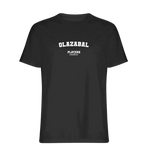 Olazabal t-shirt – black men's t-shirt with white Olazabal letters and Players Couture logo on the chest