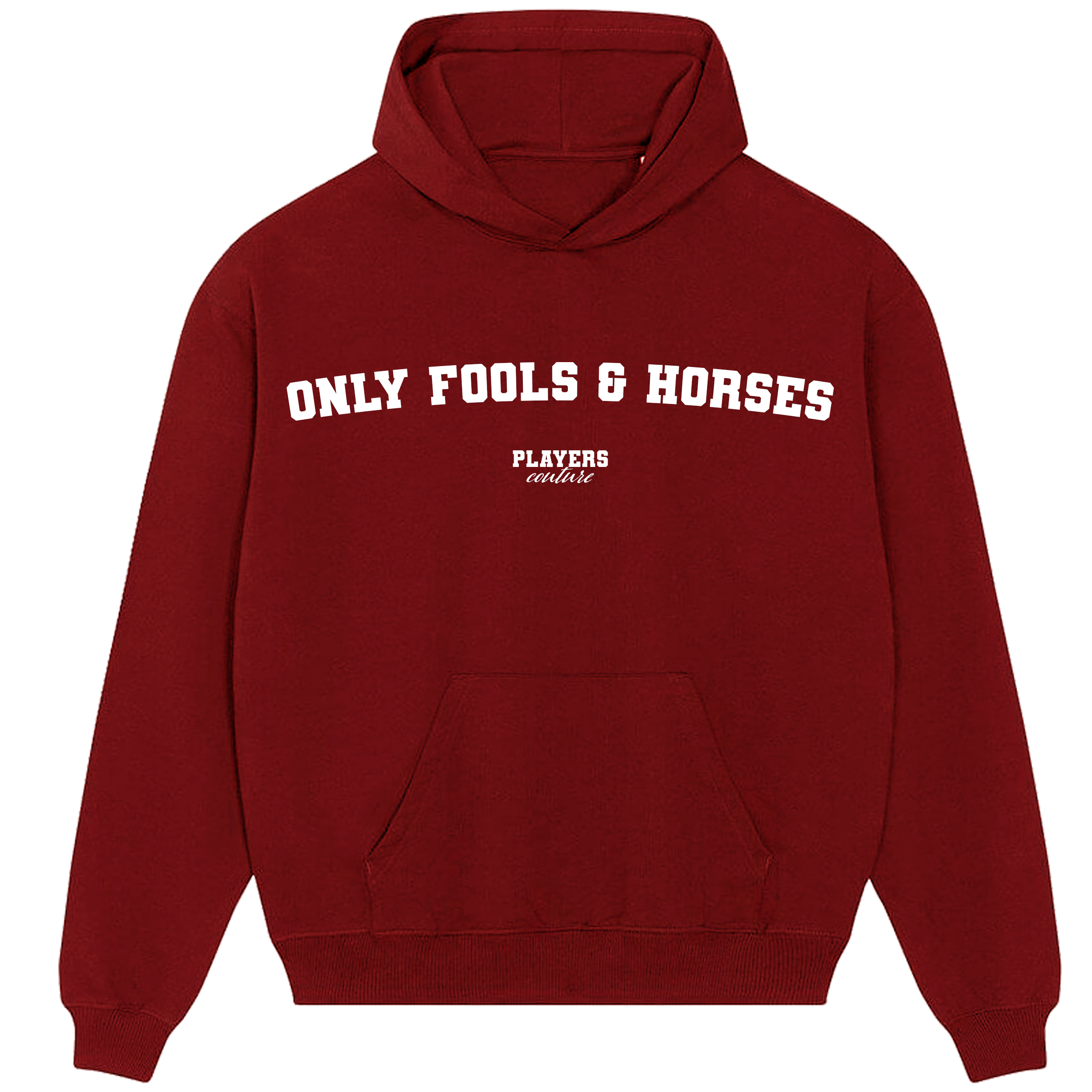 Only Fools & Horses Players Couture Men's Casual Hoodie Red