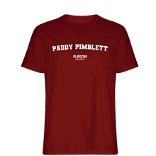 Paddy Pimblett Players Couture Mens T-Shirt Red