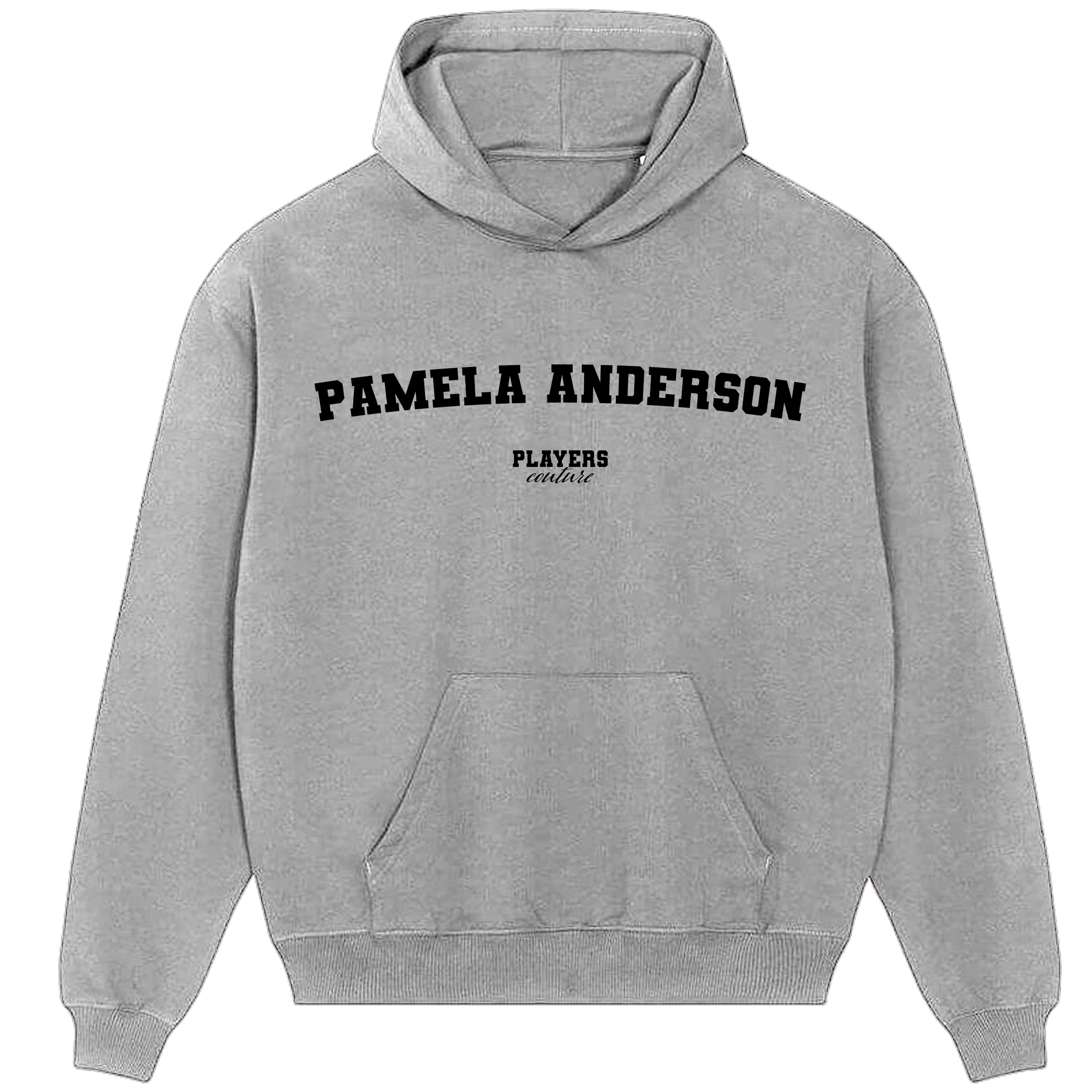 Pamela Anderson Players Couture Men's Casual Hoodie Gray