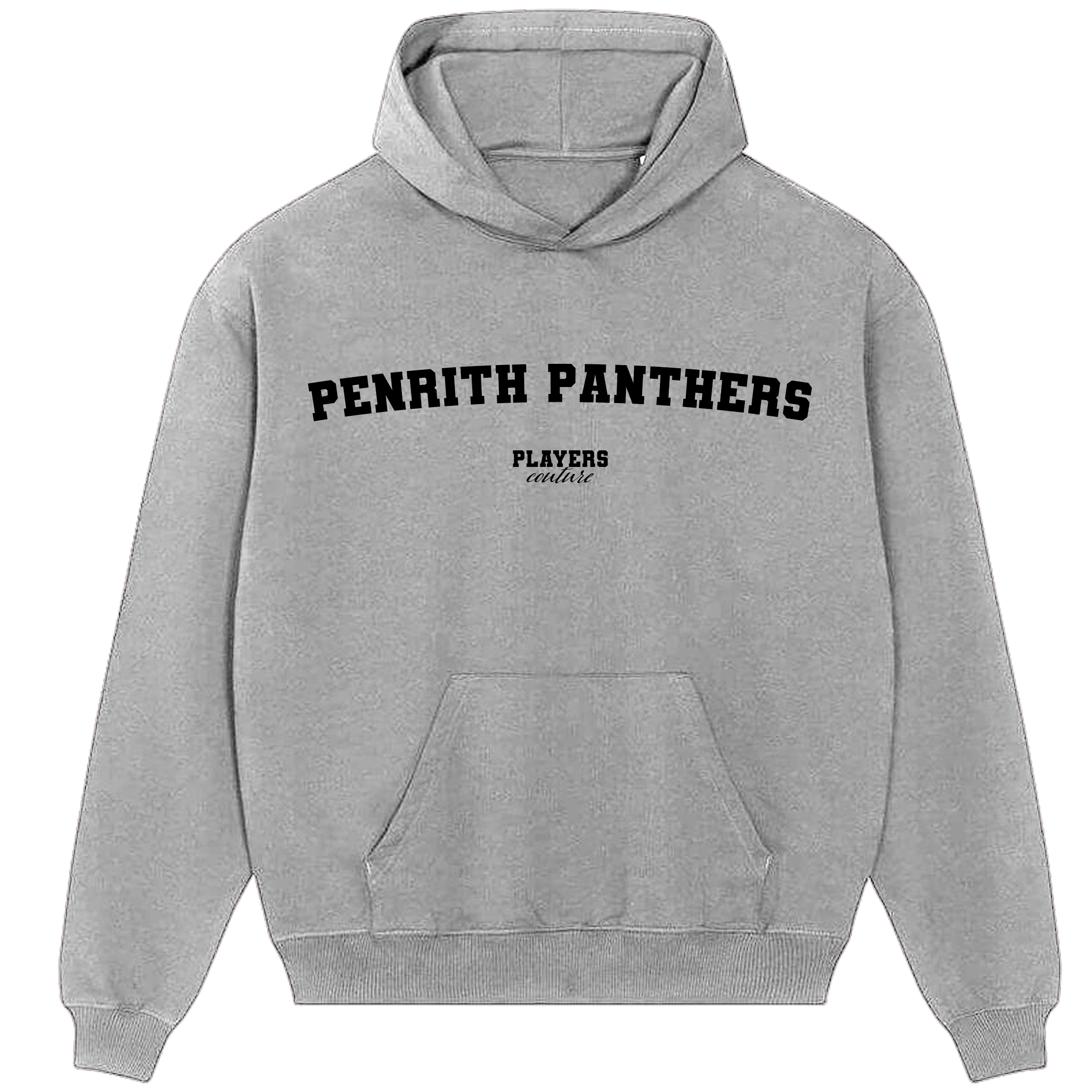 Penrith Panthers Players Couture Men's Casual Hoodie Gray