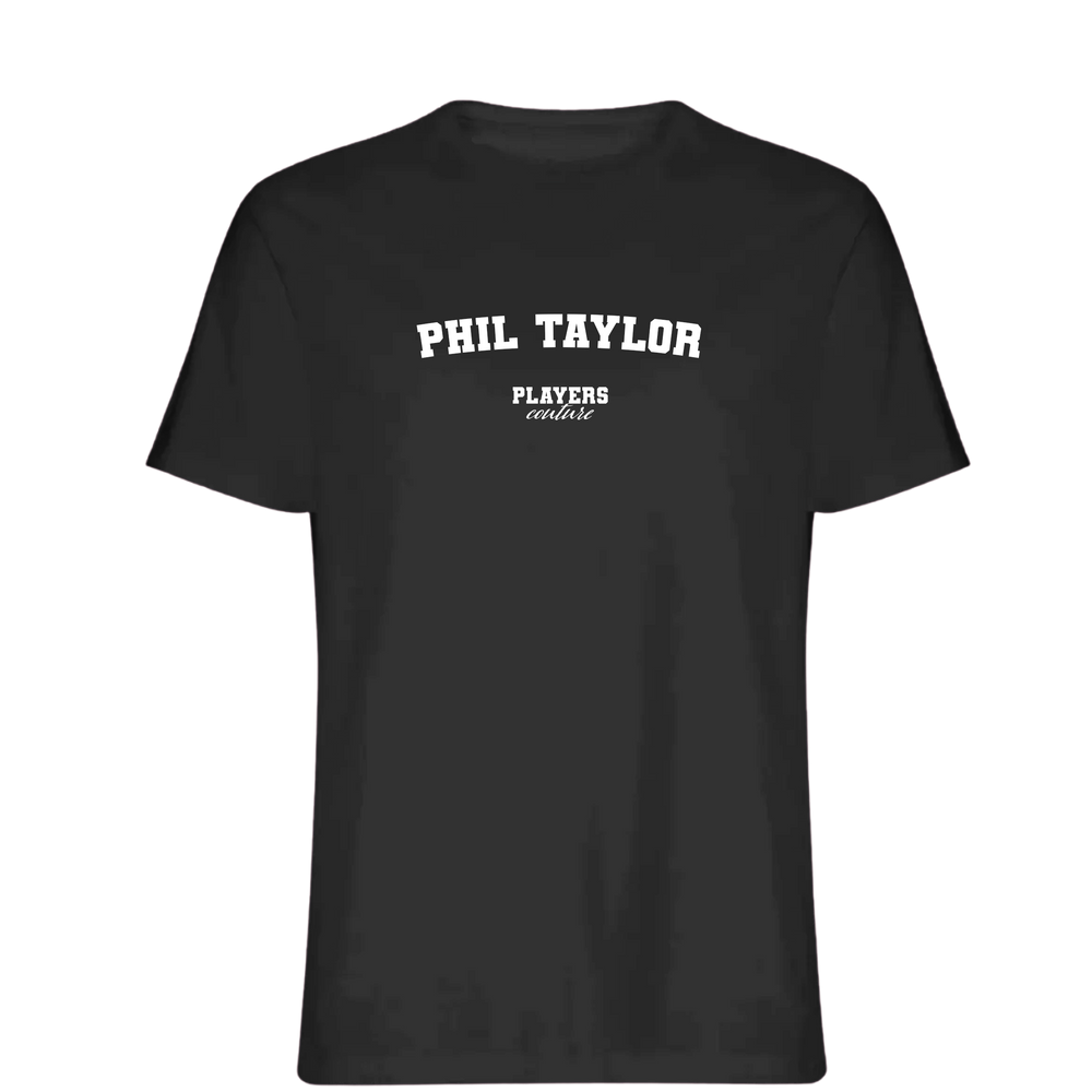 Phil Taylor Players Couture Men's T-Shirt Black