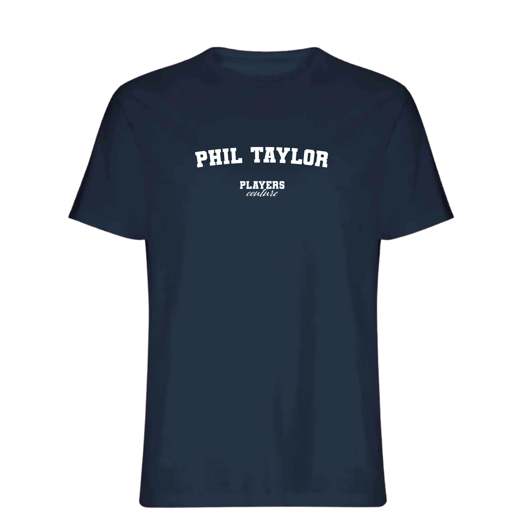 Phil Taylor Players Couture Men's T-Shirt Navy