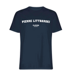 Pierre Littbarski Players Couture Mens T-Shirt Navy