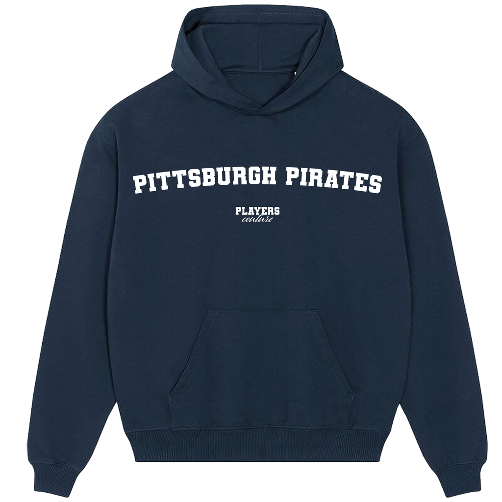 Pittsburgh Pirates Players Couture Men's Casual Hoodie Navy