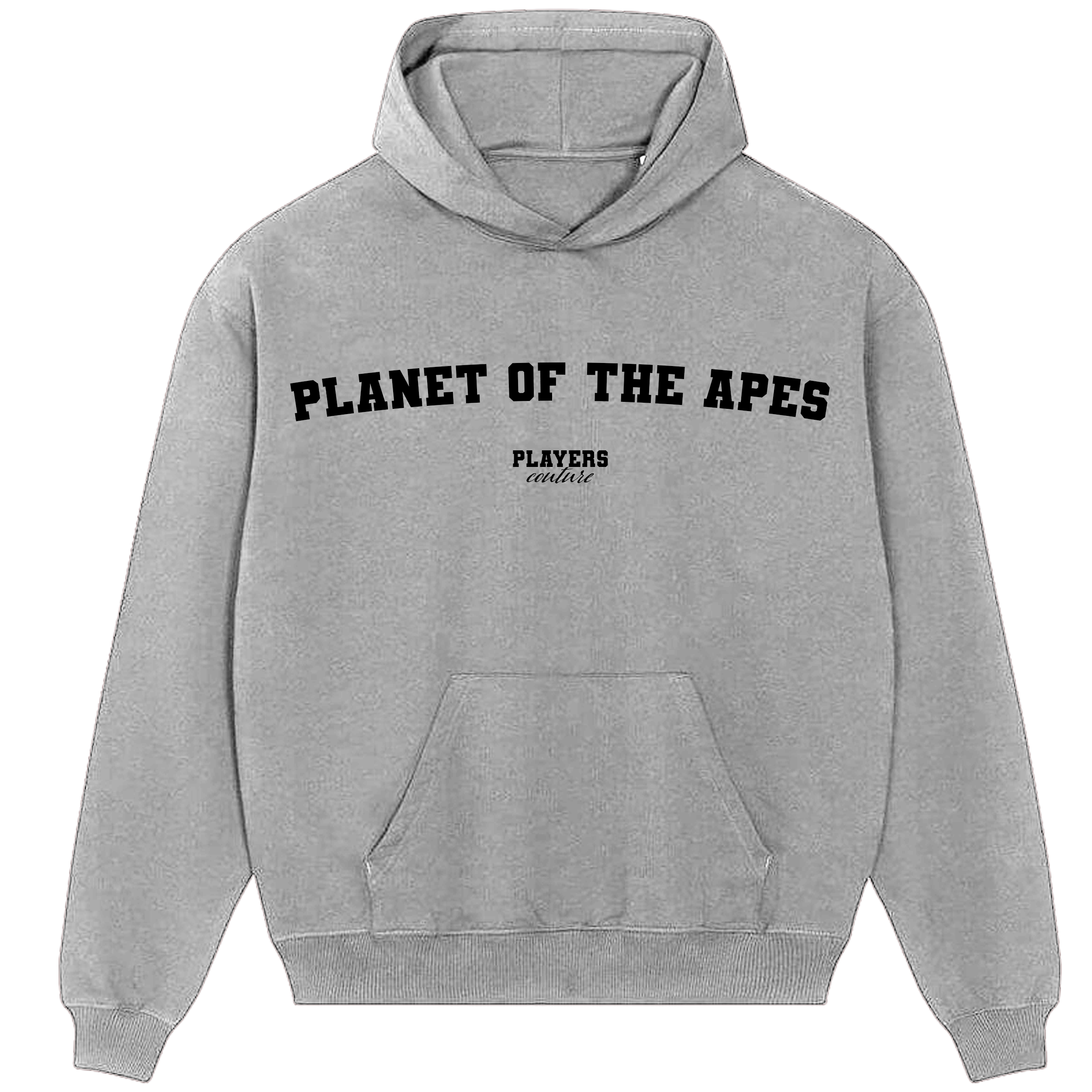 Planet Of The Apes Players Couture Men's Casual Hoodie Gray