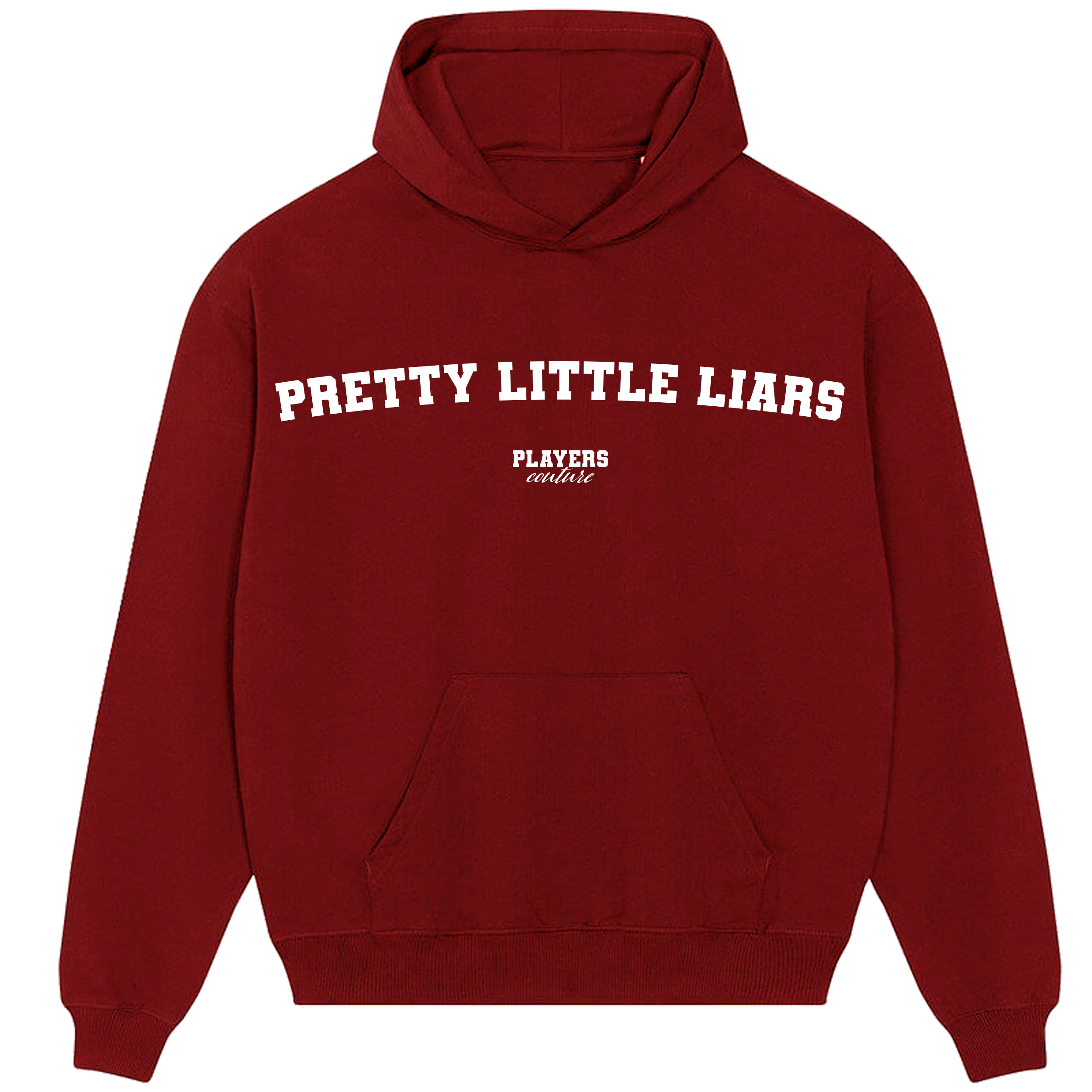 Pretty Little Liars Players Couture Men's Casual Hoodie Red