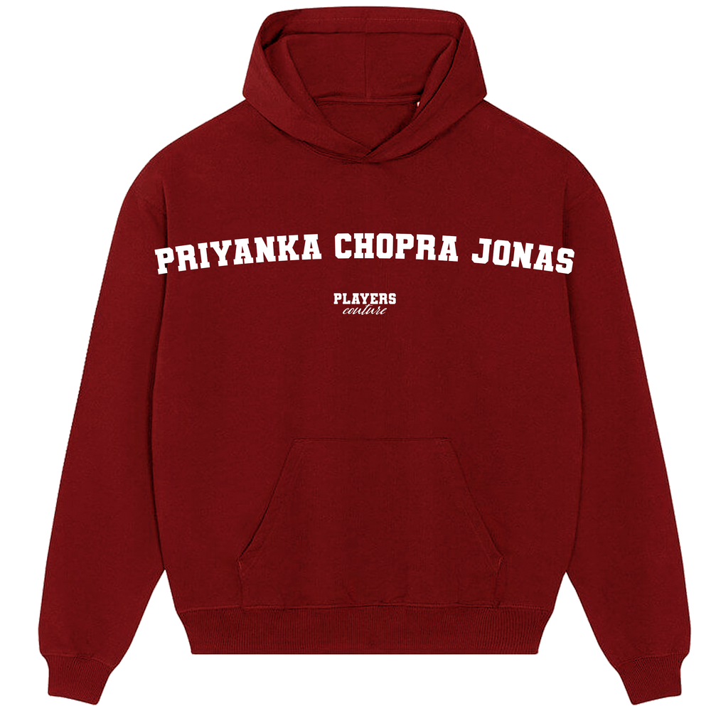 Priyanka Chopra Jonas Players Couture Men's Casual Hoodie Red