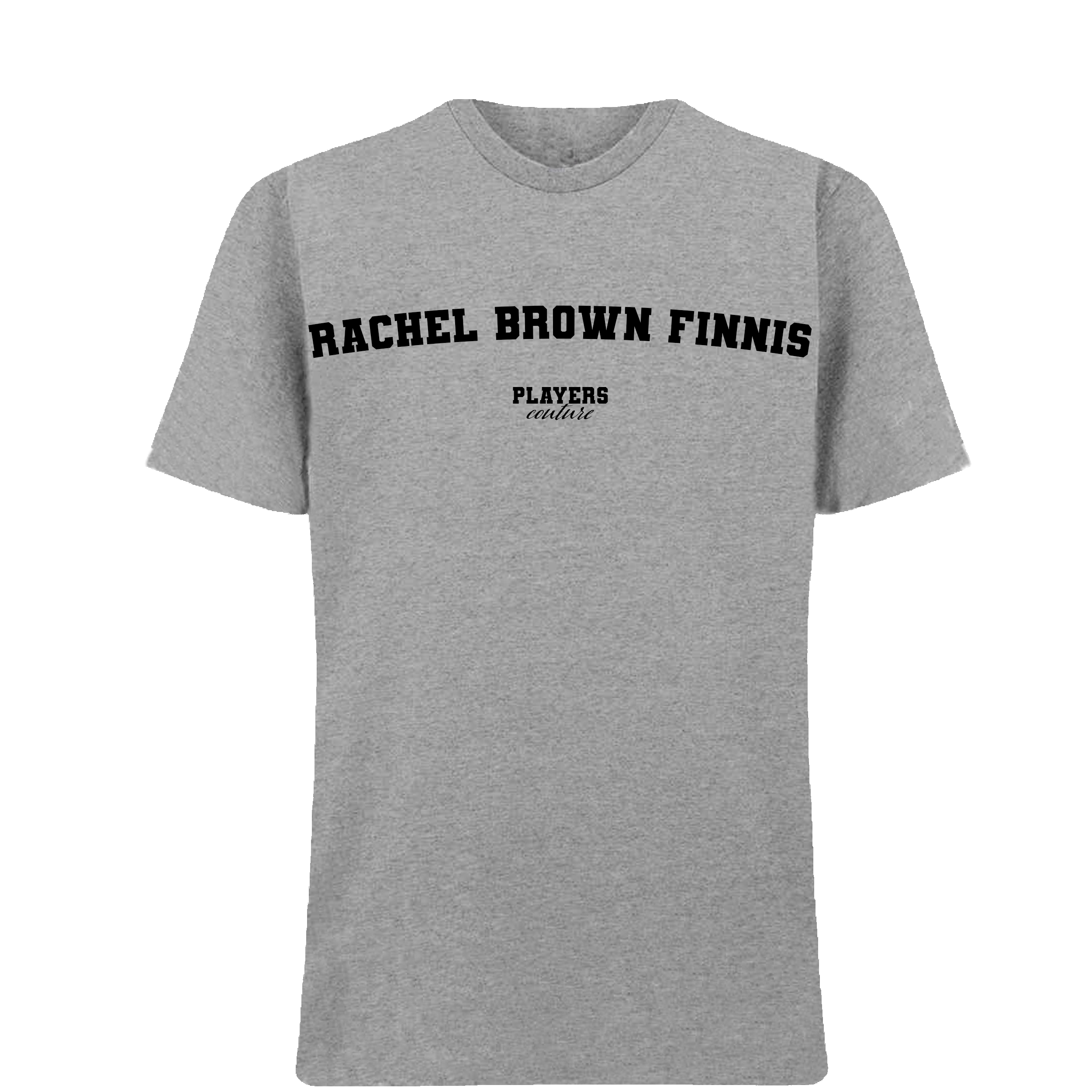 Rachel Brown-Finnis Players Couture Mens T-Shirt Gray