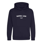 Rafael Leao hoodie – navy kids' hoodie with white Rafael Leao letters and Players Couture logo on the chest