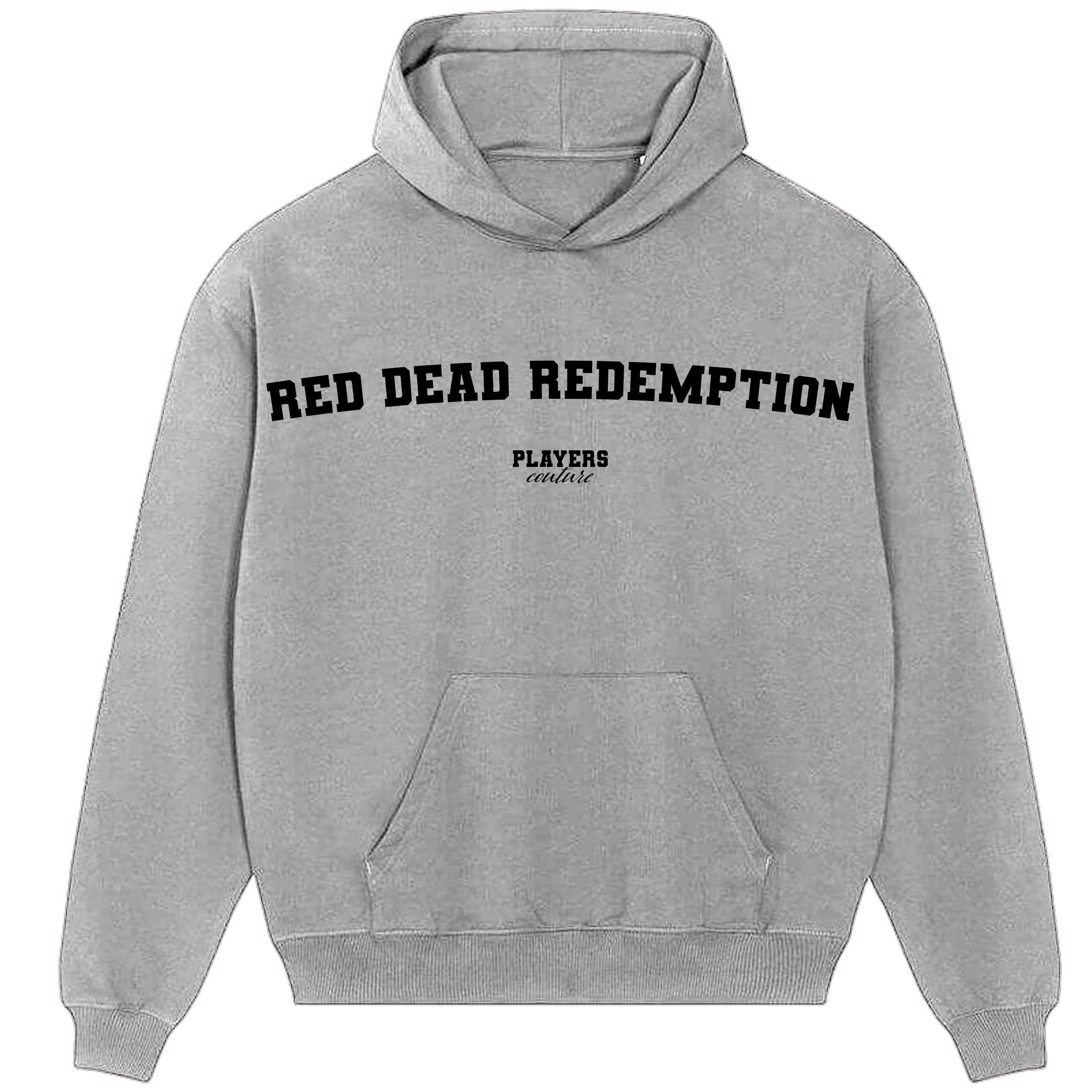 Red Dead Redemption Players Couture Men's Casual Hoodie Gray