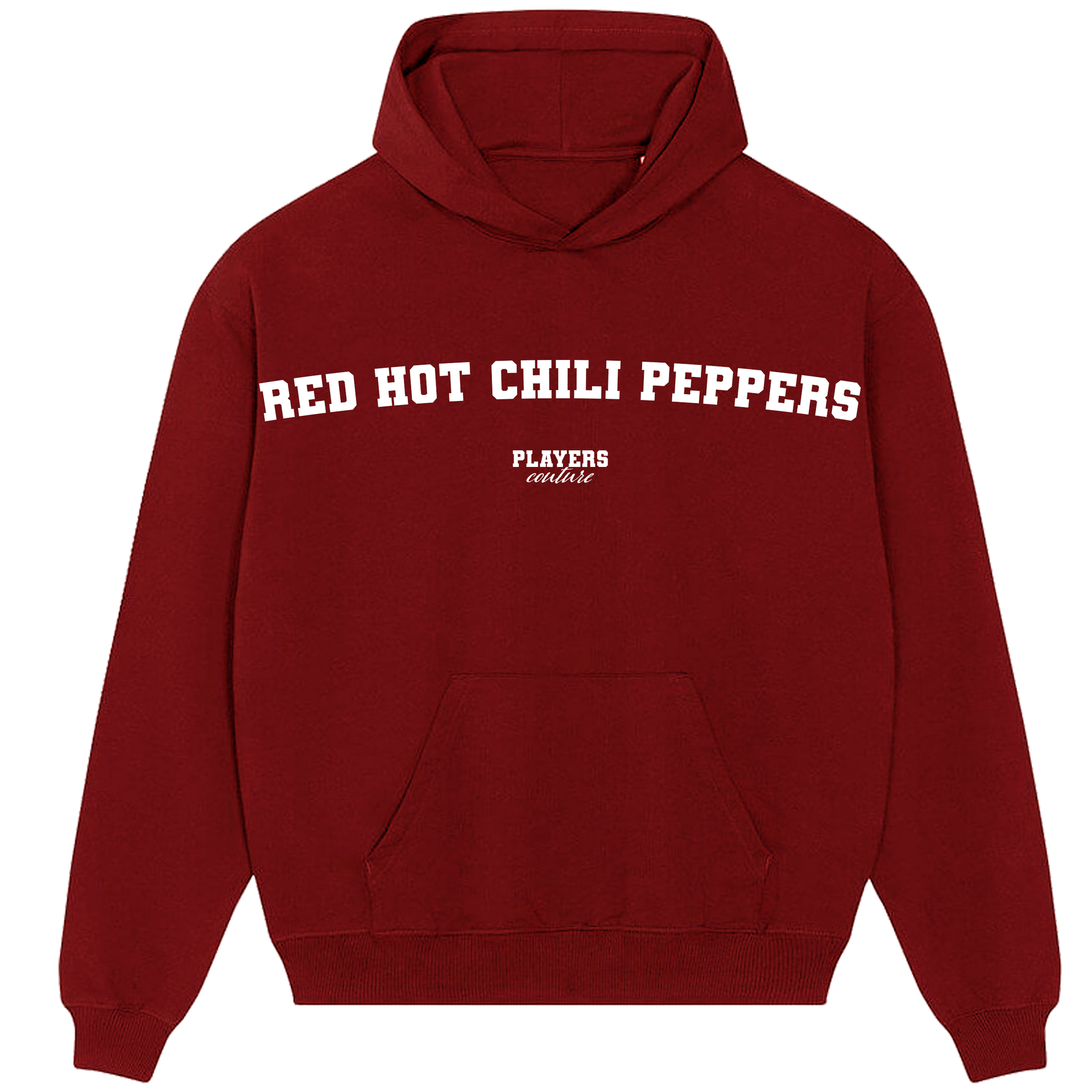 Red Hot Chili Peppers Players Couture Men's Casual Hoodie Red