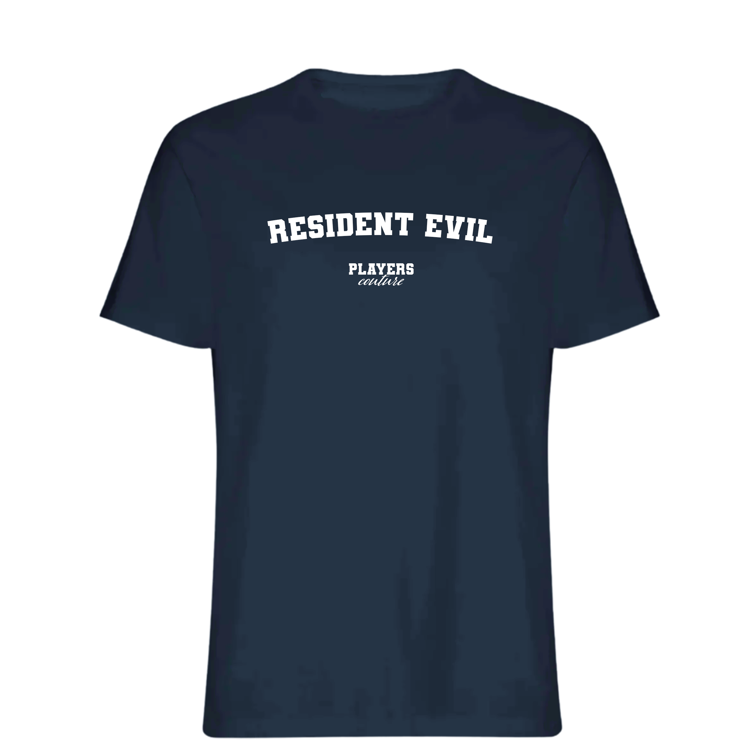 Resident Evil Players Couture Men's T-Shirt Navy