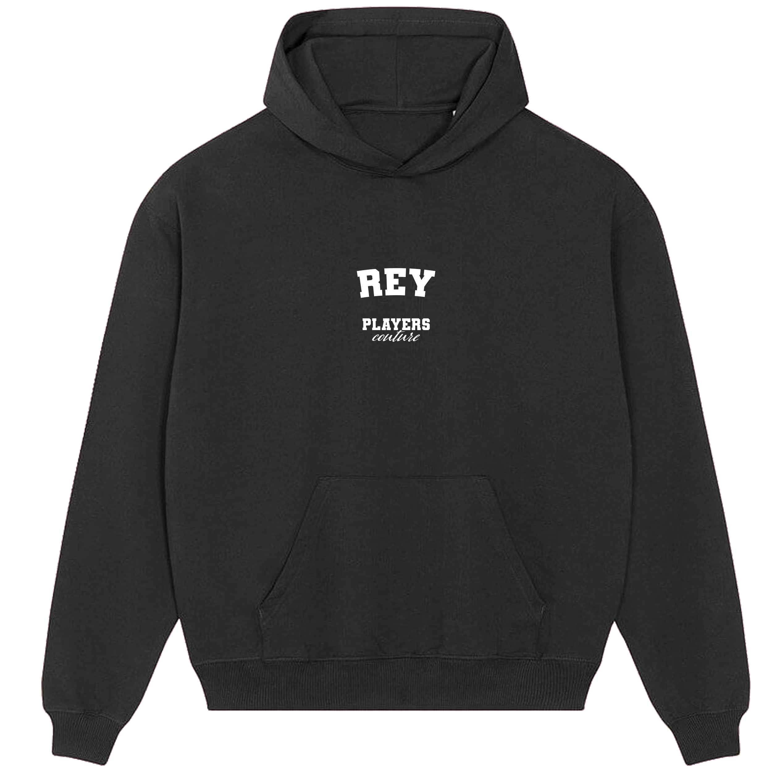 Rey Players Couture Men's Casual Hoodie Black