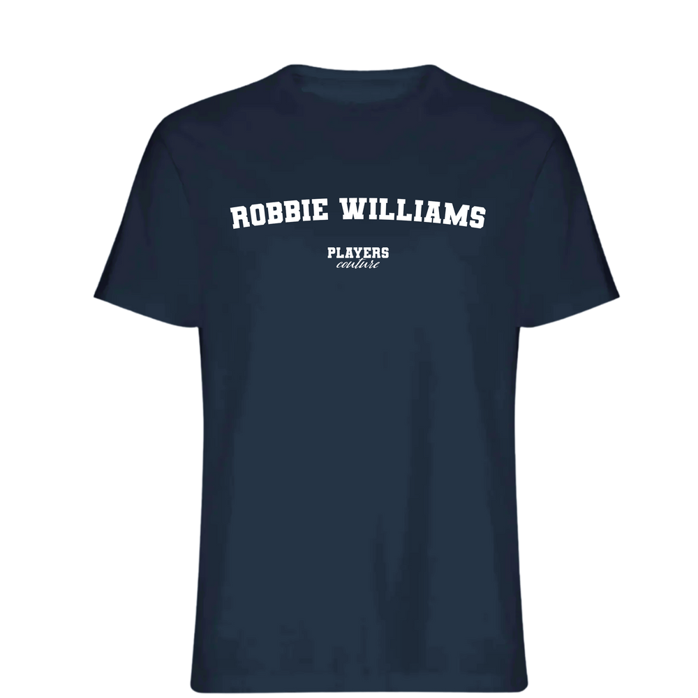 Robbie Williams Players Couture Mens T-Shirt Navy