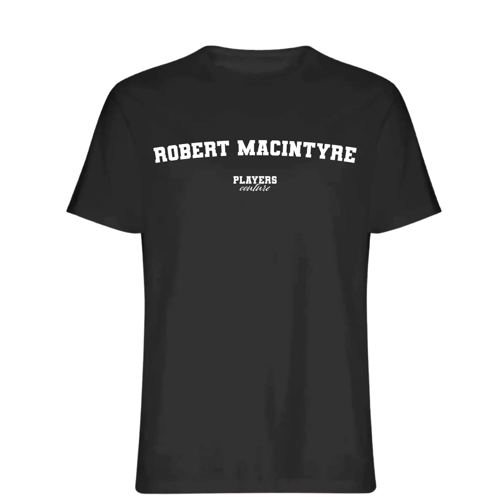 Robert MacIntyre Players Couture Men's T-Shirt Black