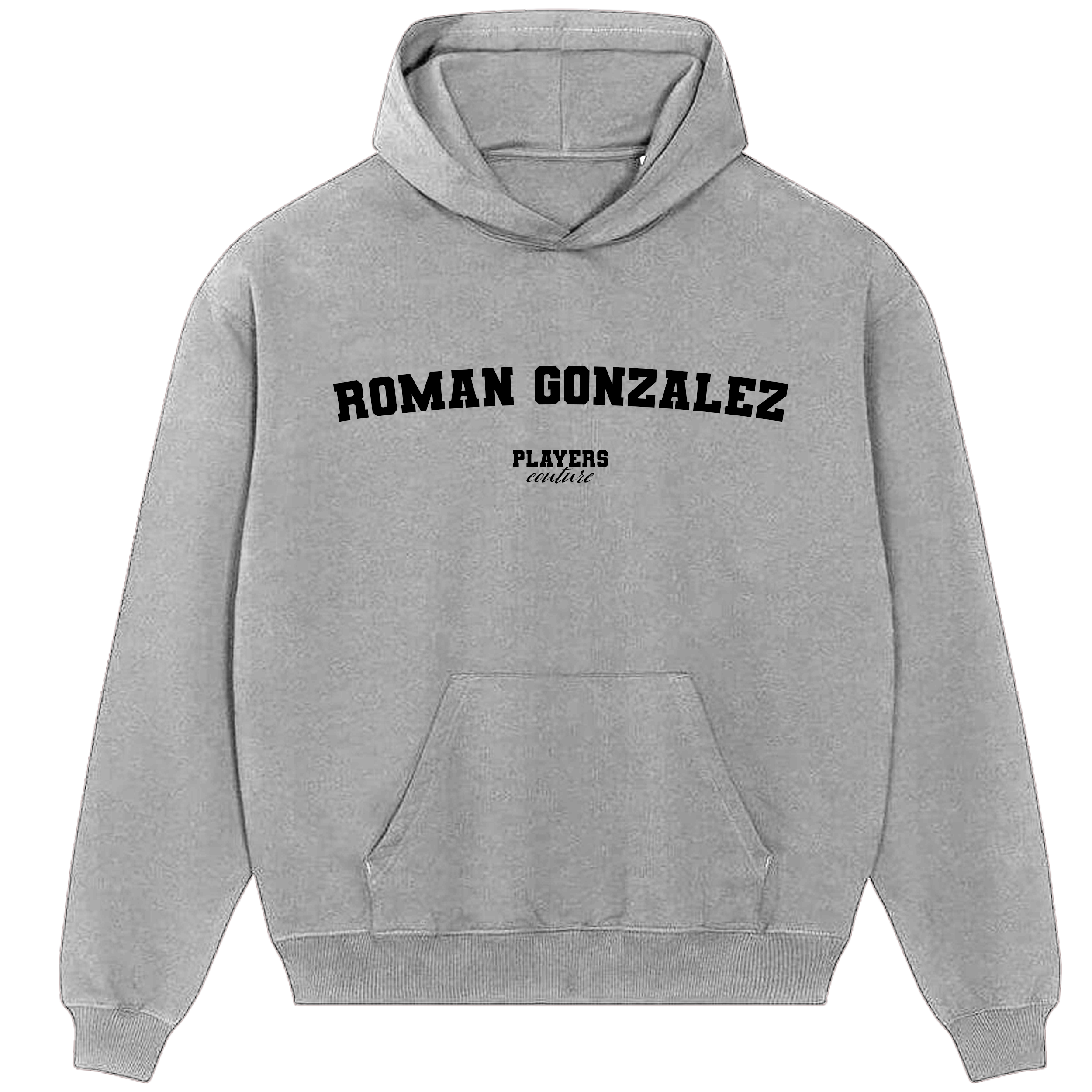 Roman Gonzalez Players Couture Men's Casual Hoodie Gray