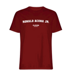 Ronald Acuna Jr. Players Couture Mens T-Shirt Red