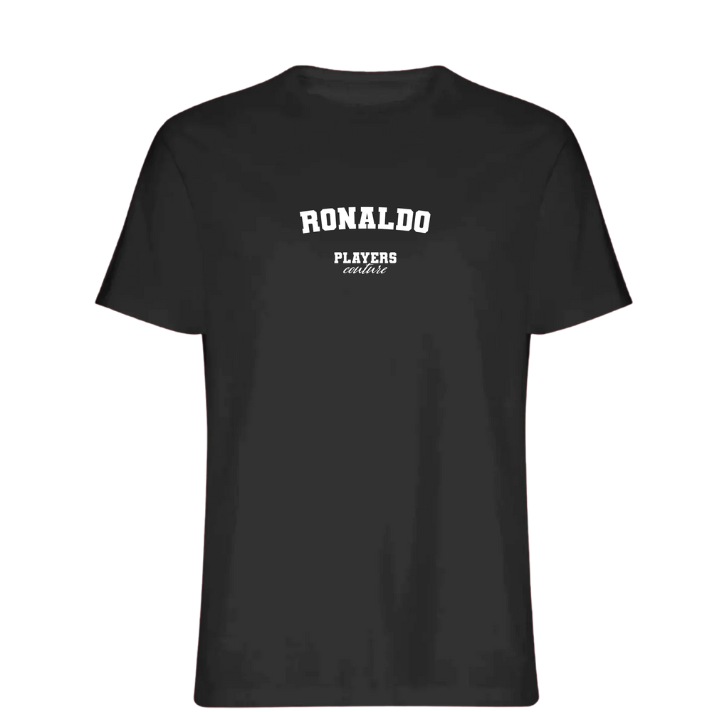 Ronaldo Players Couture Mens T-Shirt Black